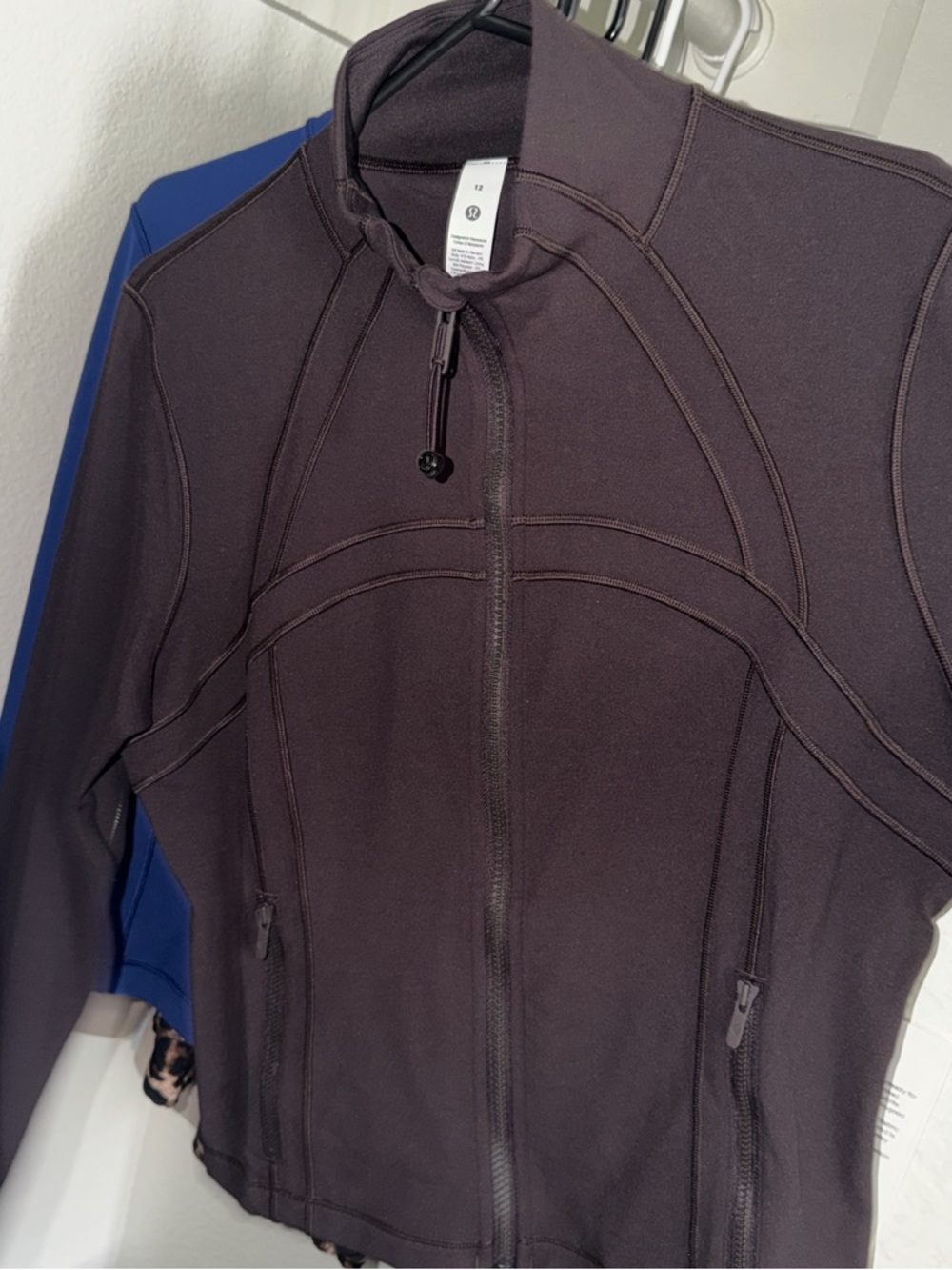 lululemon athletica Dark Plum Full-Zip Utility Jacket